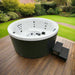 H2O Tubs 1000 Series Hot Tub Light Steps Decking