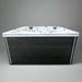 H2O Tubs Milano II Hot Tub Side View Stock