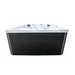 H2O Tubs Milano II Hot Tub Side View Stock
