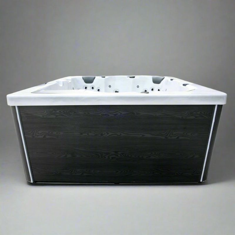 H2O Tubs Milano II Hot Tub Side View Stock