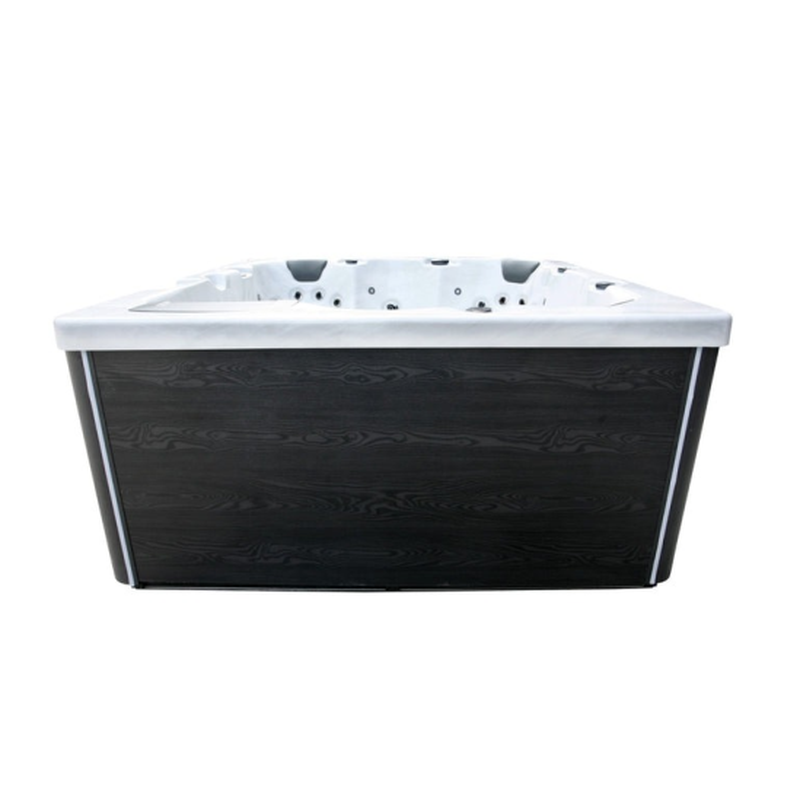 H2O Tubs Milano II Hot Tub Side View Stock