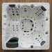 H2O Tubs Milano II Hot Tub Top View Decking