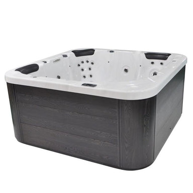 H2O Tubs Torina Hot Tub Corner View Stock Light
