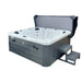 Orca Leisure Stoneboro V Corner View With Steps and Cover