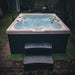 H2O Tubs 13A Plug and Play Pure Bliss Hot Tub Customer Photo Rain