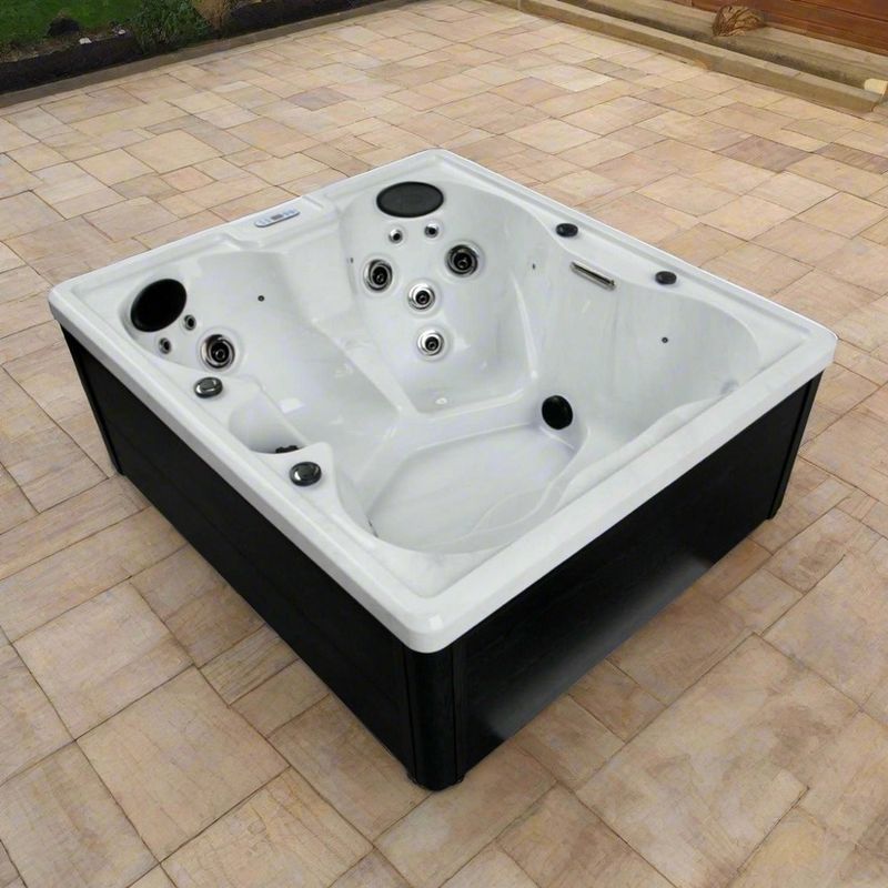 H2O Tubs 13A Plug and Play Pure Bliss Hot Tub Corner View