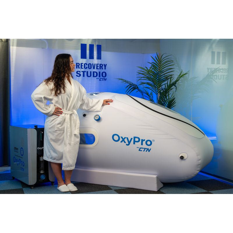 CTN OxyPro in studio with customer